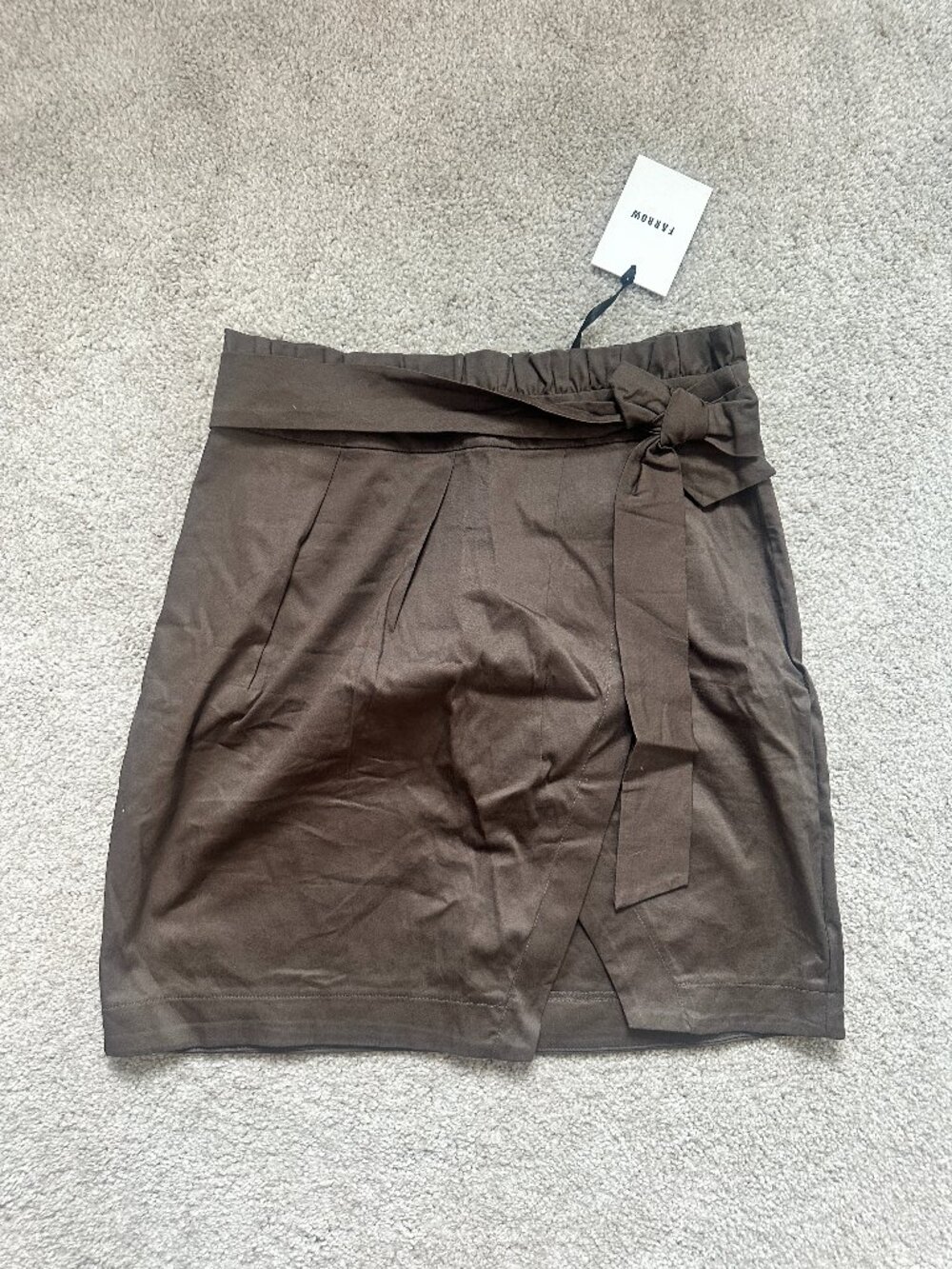 NWT Farrow Mini Wrap Skirt